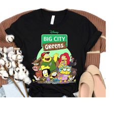 Disney Big City Greens Family Group Graphic Shirt, Disneyland Family Matching Shirt, Magic Kingdom Tee, WDW Epcot Theme
