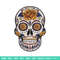 Head skull embroidery design, Skeleton embroidery, Emb design, Embroidery shirt, Embroidery file, Digital download.jpg