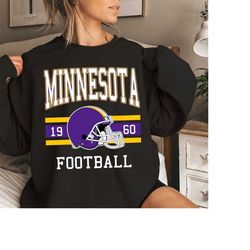 minnesota football sweatshirt, minnesota football sweatshirt, vintage style minnesota football shirt, sunday football, f