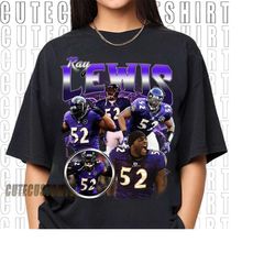 ray lewis vintage 90s graphic style t-shirt, ray lewis shirt, vintage oversized sport tee, unisex shirt, american footba