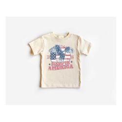 made in america toddler t-shirt , 4th of july kids tee, retro natural infant, memorial day t-shirt, patriotic toddler te
