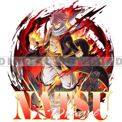 natsu dragneel svg, anime tshirt design bundle, manga design bundle, anime svg digital file 06