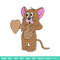 Jerry heart embroidery design, Cartoon embroidery, Embroidery file, Embroidery shirt, Emb design, Digital download.jpg