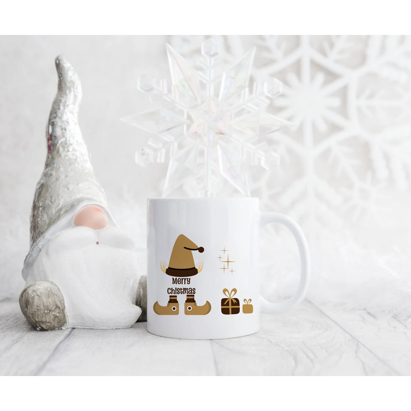 Christmas Coffee Mug - Holiday Santas Elf Mug - Xmas Mug Gift Ideas - Funny Christmas Kids Cups - Winter Season - Cute Hot Cocoa Mug - Tea - 4.jpg