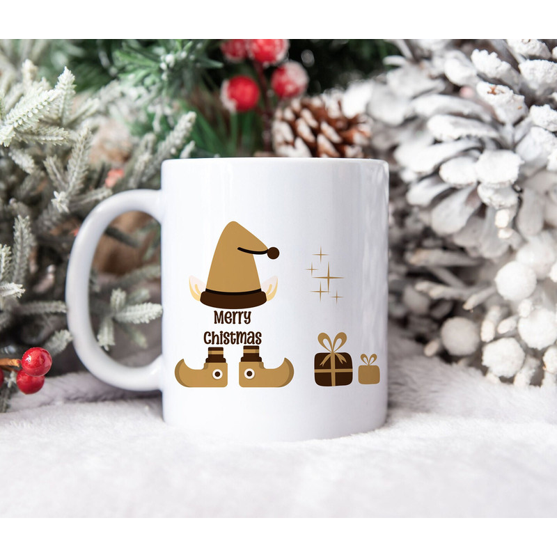 Christmas Coffee Mug - Holiday Santas Elf Mug - Xmas Mug Gift Ideas - Funny Christmas Kids Cups - Winter Season - Cute Hot Cocoa Mug - Tea - 5.jpg