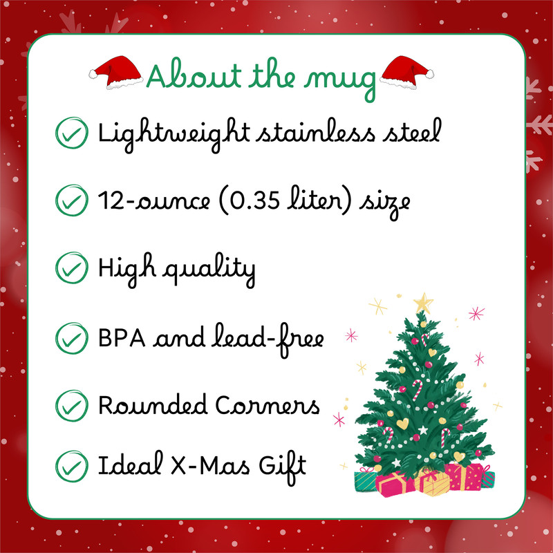 Christmas Coffee Mugs for Moms - Santa Mugs - Holiday Mugs - Christmas Tree Mugs - Funny Christmas Coffee Mugs for Kids - XMas Present Idea - 7.jpg