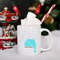 Christmas Gift Santa's Hat Coffee Mug - Santa Claus Mug with Merry Christmas - Unique Christmas Coffee Cup for Santa Lovers - Winter Present - 4.jpg