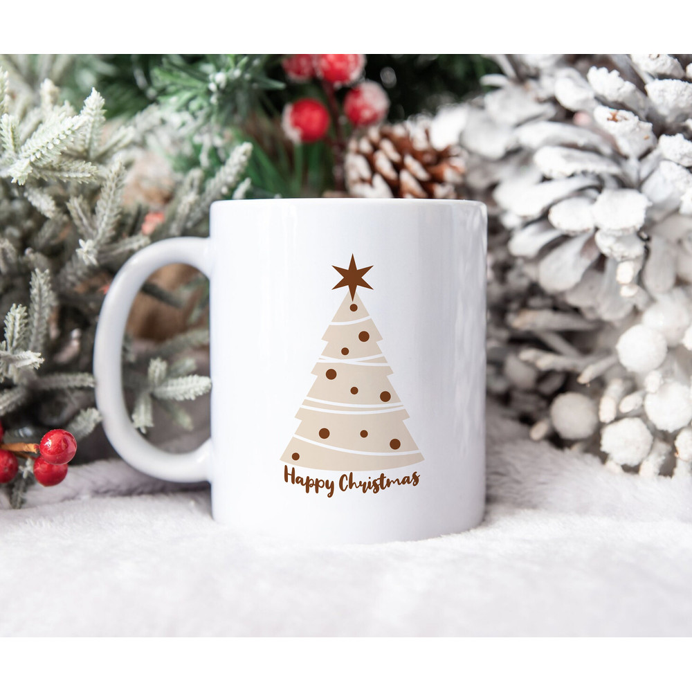 Christmas Tree Cup - 11oz, 330ml - Christmas Mug - Ceramic Christmas Mug - Funny Christmas Coffee Cup - Christmas Tree Tea Cup - Winter Mug - 6.jpg