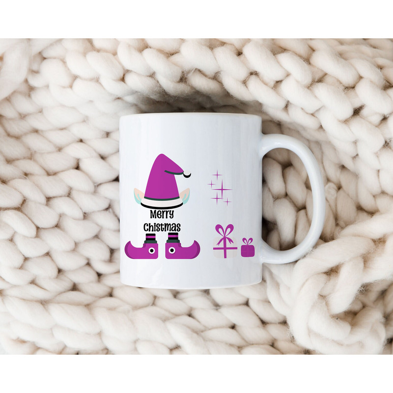 Holiday Coffee Mug  Christmas Gift Ideas  Funny Santa Mugs  Xmas Coffee Lover's Gift  Cute Elf Present  Winter Season  Merry Christmas - 6.jpg