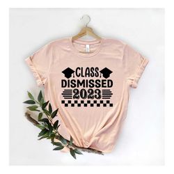 i love you all class dismissed shirt, teacher life shirt, last day of school 2023 t-shirt, teacher summer shirt, teacher