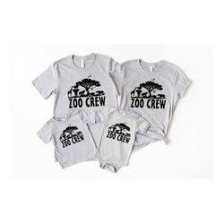 zoo crew shirt, family matching shirt, zoo squad kids shirt, zoo trip cousins gifts, gift for zoo lover, wild family shi