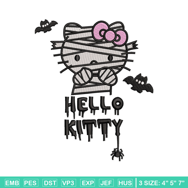 Ktitty halloween embroidery design, Halloween embroidery, Embroidery file,Embroidery shirt, Emb design, Digital download.jpg