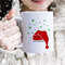 Merry Christmas Coffee Mug - Christmas Mugs for Mum - Santa Claus Elf Hat Mugs and Holiday Mugs - Unique Christmas Gift -Winter Gift For Her - 1.jpg