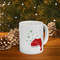 Merry Christmas Coffee Mug - Christmas Mugs for Mum - Santa Claus Elf Hat Mugs and Holiday Mugs - Unique Christmas Gift -Winter Gift For Her - 3.jpg