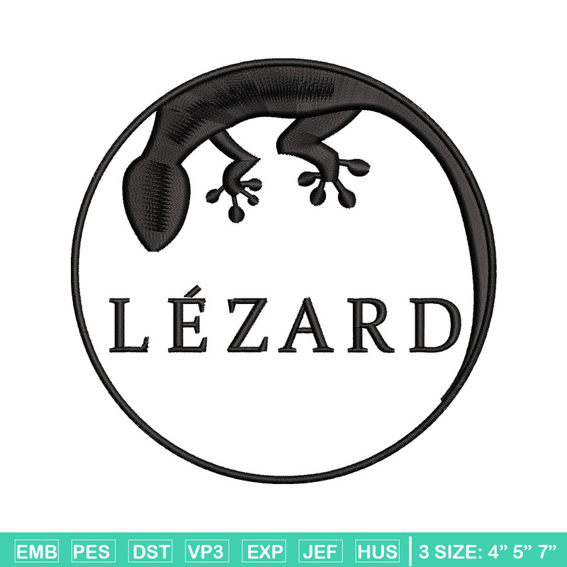 Lezard circle embroidery design, Lezard embroidery, Embroidery file, Embroidery shirt, Emb design, Digital download.jpg