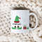 Stepdad's Christmas Mug - Perfect Gift for Step Parents and Stepfathers - Personalized Christmas Mug - Cute Custom Elf Design for Kids, Dad - 3.jpg