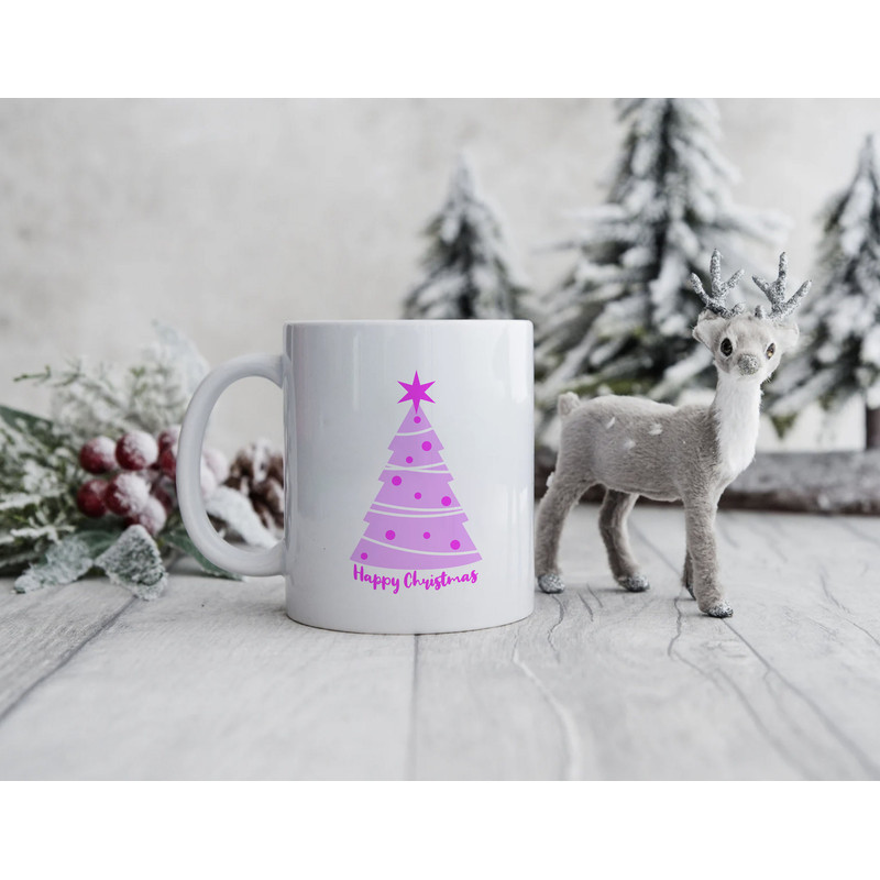 Unique Gift for Christmas Lovers - Cute Christmas Tree Mug - Ceramic Christmas Mug - Funny Christmas Coffee Cup - Christmas Tree Tea Cup - 4.jpg