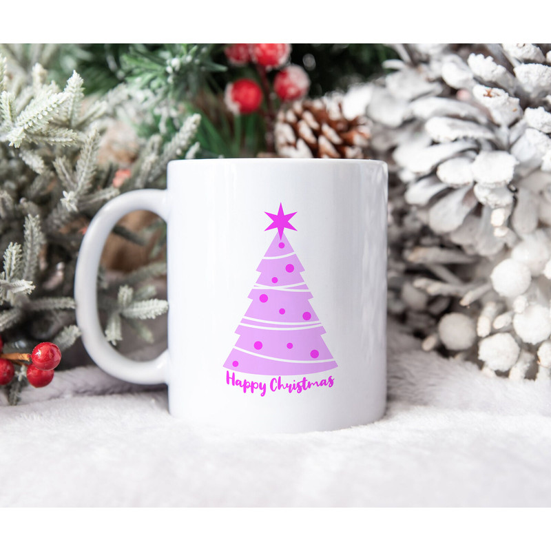 Unique Gift for Christmas Lovers - Cute Christmas Tree Mug - Ceramic Christmas Mug - Funny Christmas Coffee Cup - Christmas Tree Tea Cup - 6.jpg