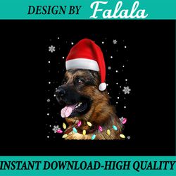 christmas german shepherd xmas dog tree png, santa hat shephard png, german shepherd png, german dog png sublimation des