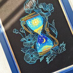 cross stitch kit - the magic of time - embroidery kit - needlework kit - diy kit