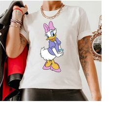 disney mickey and friends daisy duck traditional portrait disneyland family matching shirt, magic kingdom tee, wdw epcot
