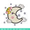 Moon cute embroidery design, Moon embroidery, Embroidery file, Embroidery shirt, Emb design, Digital download.jpg