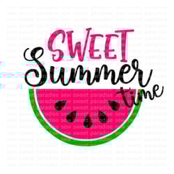 watermelon svg, summer door sign svg, sweet summertime svg, digital download, cut file, sublimation, clip art (includes