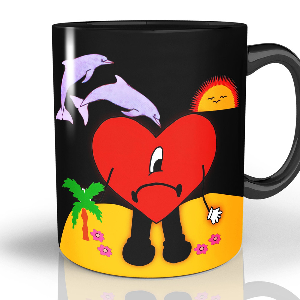 Black Mug Music 11 oz 15 oz Ceramic For Bad Hot Tea Cup Bun Mug Ny Coffee Gift Christmas Birthday For Friends Lover Anniversary Family Fan - 1.jpg