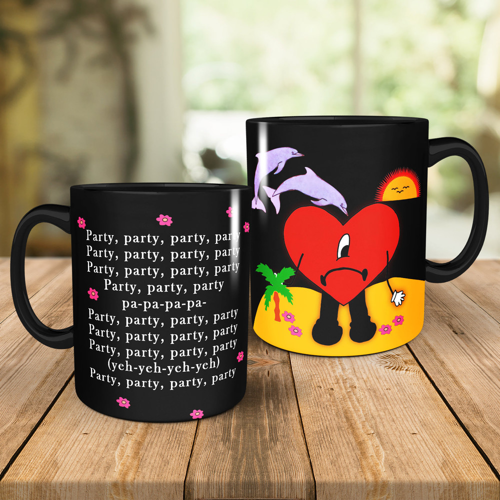 Black Mug Music 11 oz 15 oz Ceramic For Bad Hot Tea Cup Bun Mug Ny Coffee Gift Christmas Birthday For Friends Lover Anniversary Family Fan - 4.jpg