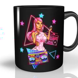black mug music for nicki gift coffee minaj hot tea cup mug christmas thanksgiving
