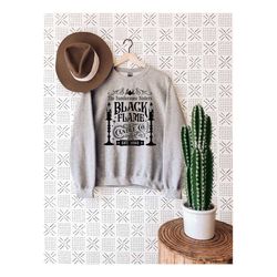 black flame candle sweatshirt, sanderson sister sweater, salem witch sweat, halloween party sweater, funny halloween tee