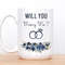 11 and 15 oz Will you Marry Me Personalized Mugs Customize with a special name for your big engagement day - 2.jpg