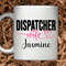 11 and 15 oz Dispatcher Wife Personalized Name Mug  911 Dispatcher, Police Dispatcher, Dispatcher Mugs, Gifts for her - 3.jpg