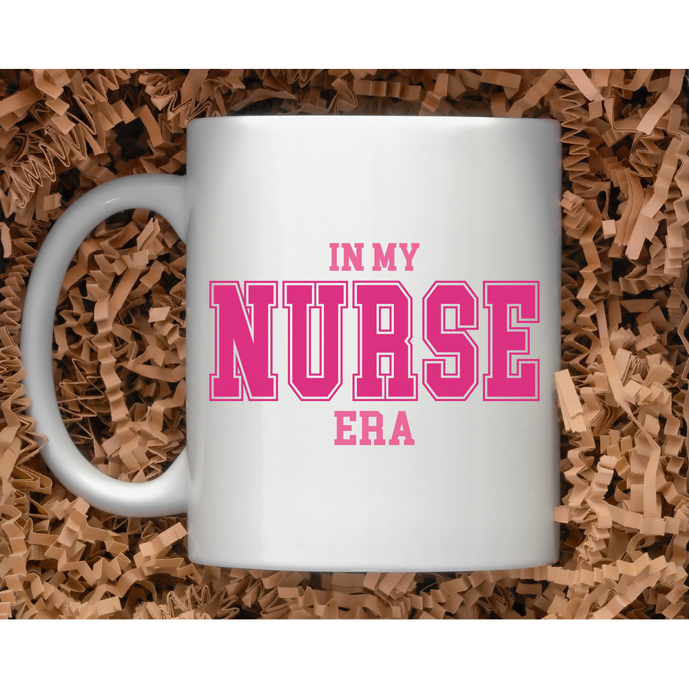 11 and 15 oz In my Nurse Teacher Era Mug , Pink Era Mugs, Gifts for her, Teacher Mugs, Nurse Mugs - 2.jpg