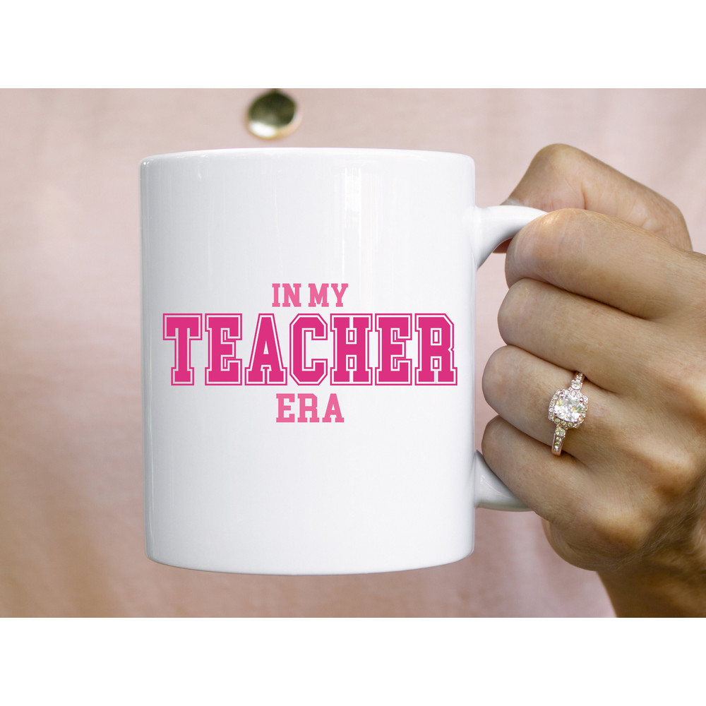 11 and 15 oz In my Nurse Teacher Era Mug , Pink Era Mugs, Gifts for her, Teacher Mugs, Nurse Mugs - 3.jpg