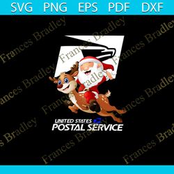 united states postal service svg, christmas svg, santa claus svg, reindeer svg, santa hat svg, merry christmas svg, chri