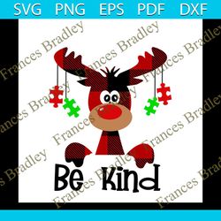 bekind christmas svg, christmas svg, reindeer svg, farm svg, santa hat svg, merry christmas svg, christmas animal svg, c