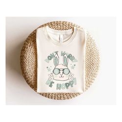 dont worry be hoppy sweatshirt, vintage easter shirt, happy easter day hoodie, easter bunny sweatshirt, easter gift tee