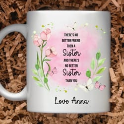 personalized sister mugs, custom sister mug, custom mugs