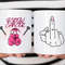 11 and 15 oz Screw Cancer, Double sided print, Cancer Awareness, Breast Cancer Awareness Mugs, Motivational Mugs for Women - 3.jpg