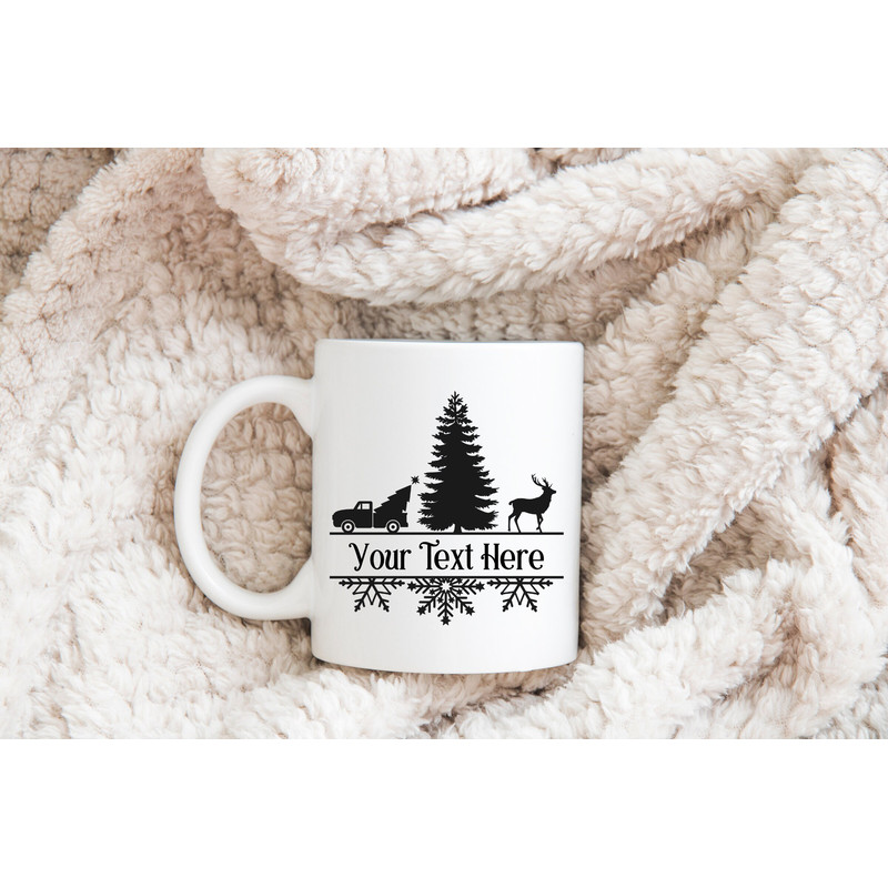 Personalized Christmas Mugs, Double Sided, Custom Christmas Mug, His & Hers Gifts, Holiday Gifts, Custom Xmas Mugs - 4.jpg