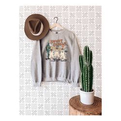 howdy ghouls sweatshirt, cowboy ghost sweatshirt, western halloween sweater, halloween hoodie