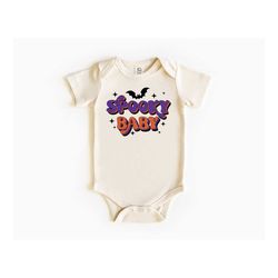 Spooky Baby Shirt, Baby With Bodysuit, Creepy Kids Shirt, Cute Fall Kids Clothing, Halloween Bodysuit, Fall Baby Clothes
