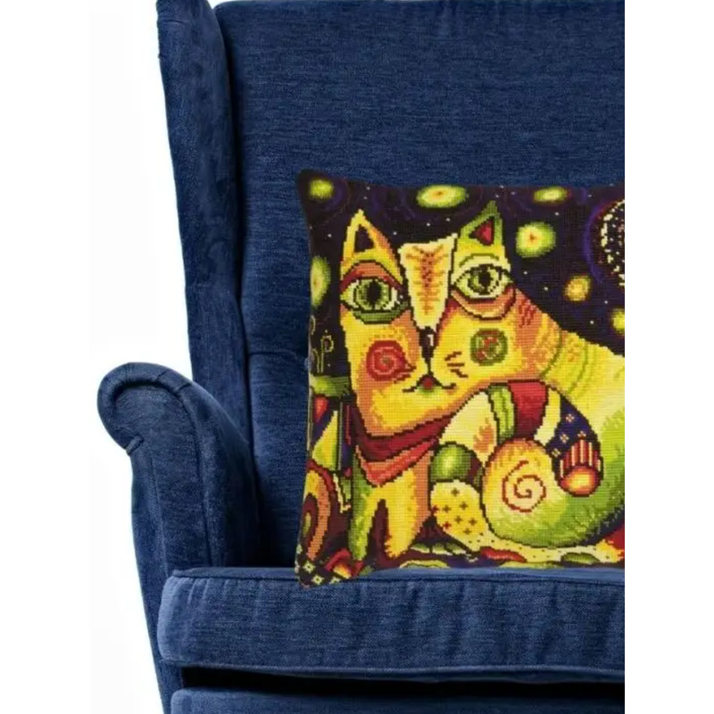 Cross Stitch Kit - Moon Road Pillow - Embroidery Kit - Needlework Kit - DIY Kit (3).png