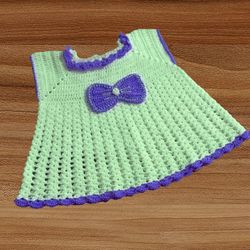 crochet girl dress pattern, crochet baby dress, crochet 0-6 month, crochet toddler dress, newborn dress, baby baptism dr