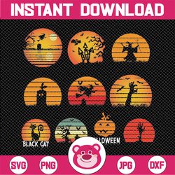 halloween svg bundle, halloween vector, sarcastic svg, witch svg, ghost svg, dxf eps png, silhouette, cricut, cameo