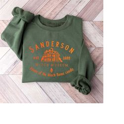 sanderson witch museum sweatshirt, sanderson sisters hoodie, sanderson witch museum, halloween witches, halloween sweats
