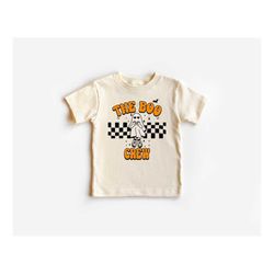 the boo crew kids shirt, retro halloween t-shirt, custom boo crew tee, matching family halloween shirt