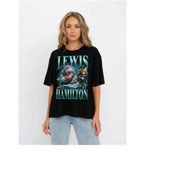 Lewis Hamilton Vintage Washed Shirt, Lewis Hamilton Shirt, Formula Racing F1 Homage Graphic Unisex Shirt, Driver Racing