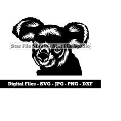 koala 2 svg, australia animals svg, cute animals svg, koala png, koala jpg, koala files, koala clipart